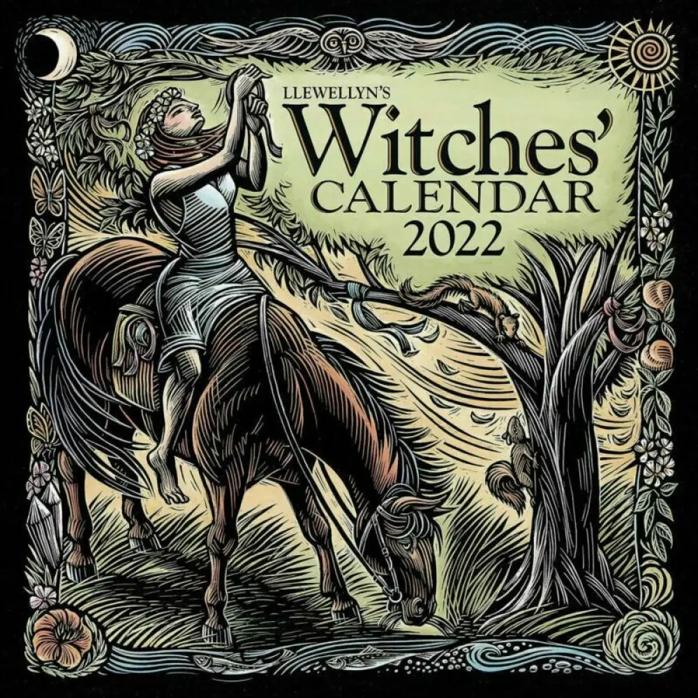 2022 The Witches Calendar Retro Style Art Wall Calendar Wall Art Canvas Painting Illustrated Picture for Living Room Decor Gift
2022 The Witches Calendar Retro Style Art Wall Calendar Wall Art Canvas Painting Illustrated Picture for Living Room Decor Gift