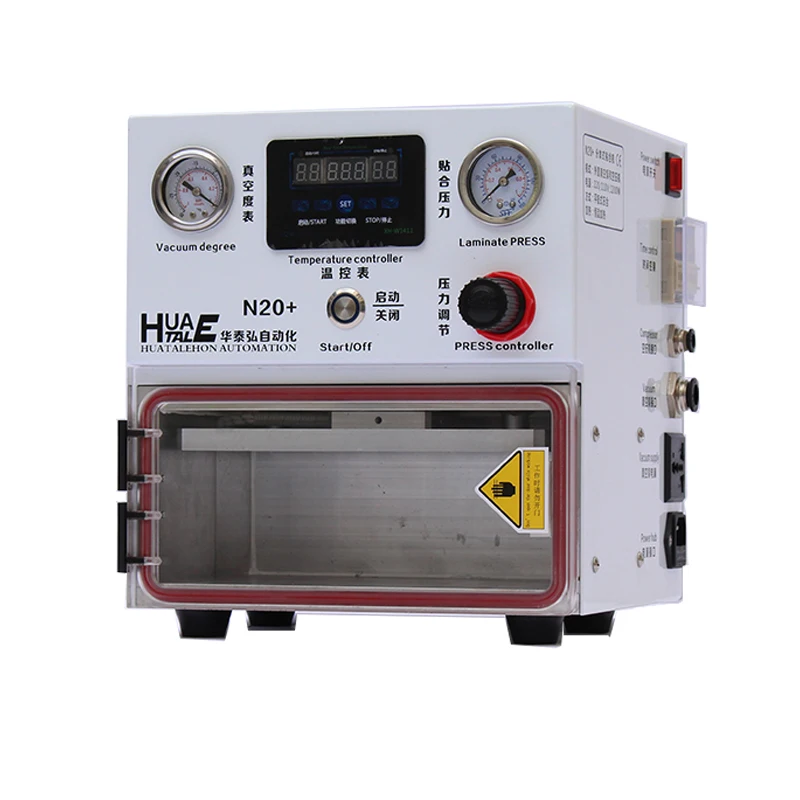 

HUATALE N20+ 10 inches Universal OCA Laminating Machine For IPhone Edge Screen LCD Vacuum Laminator Refurbish Repair Tool