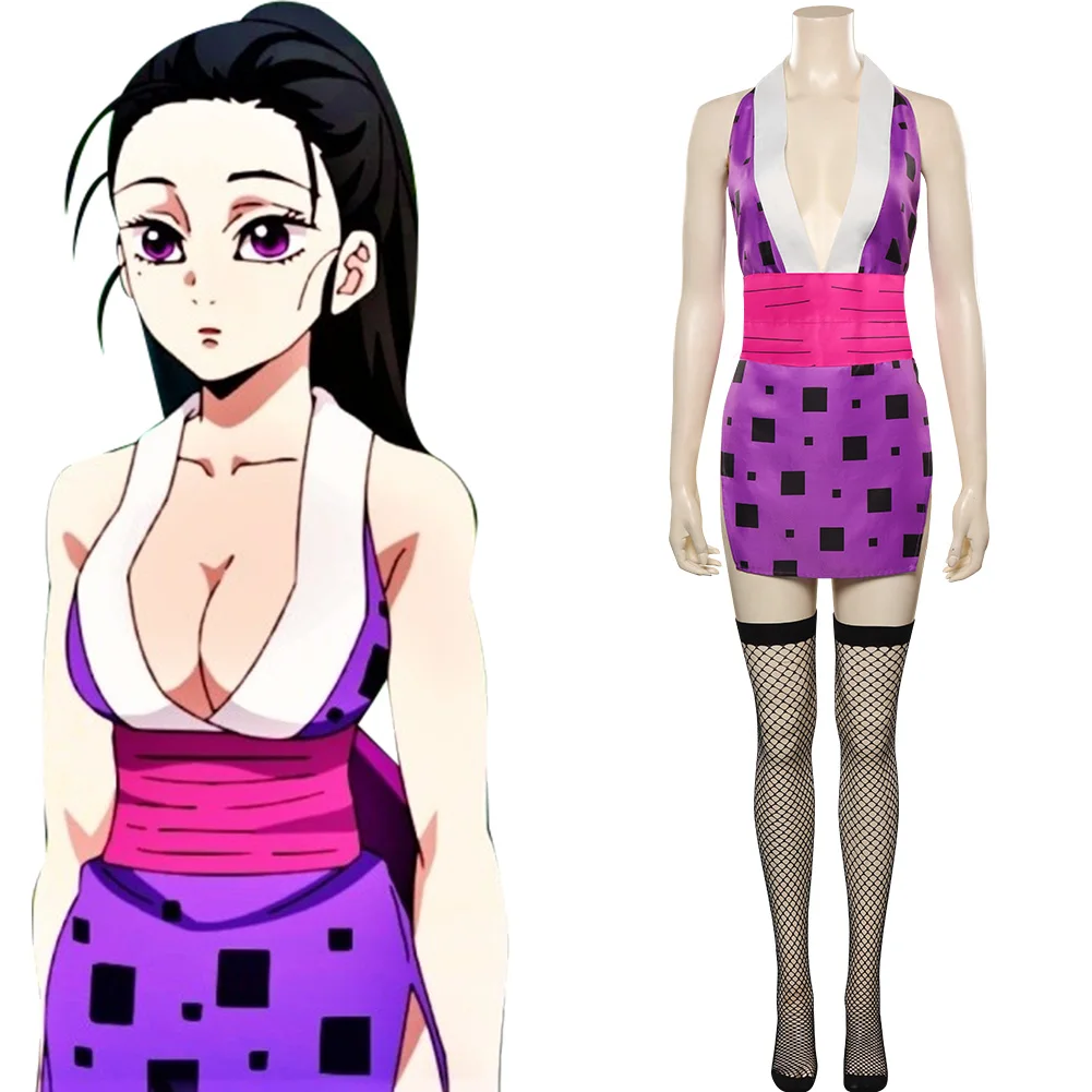 Anime Demon Slayer Hinatsuru Cosplay Costume Outfits Dress Halloween Carnival Suit
Anime Demon Slayer Hinatsuru Cosplay Costume Outfits Dress Halloween Carnival Suit