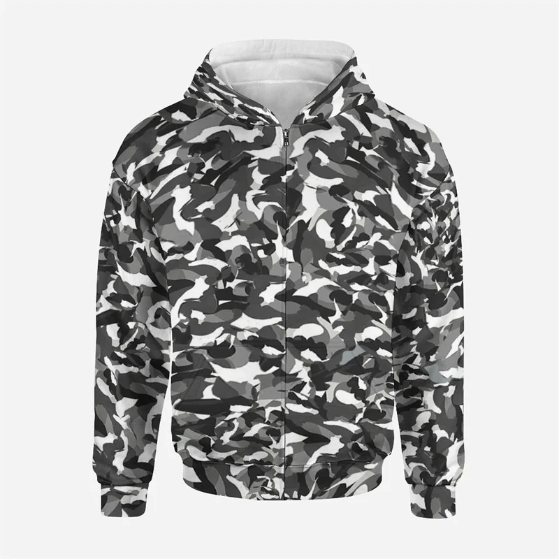 Men Women Zip Up Streetwear Hoodies Camouflage Printed Hooded Jackets Boys Girls Clothing Spring Autumn Long Sleeve Sweatshirts
Men Women Zip Up Streetwear Hoodies Camouflage Printed Hooded Jackets Boys Girls Clothing Spring Autumn Long Sleeve Sweatshirts
