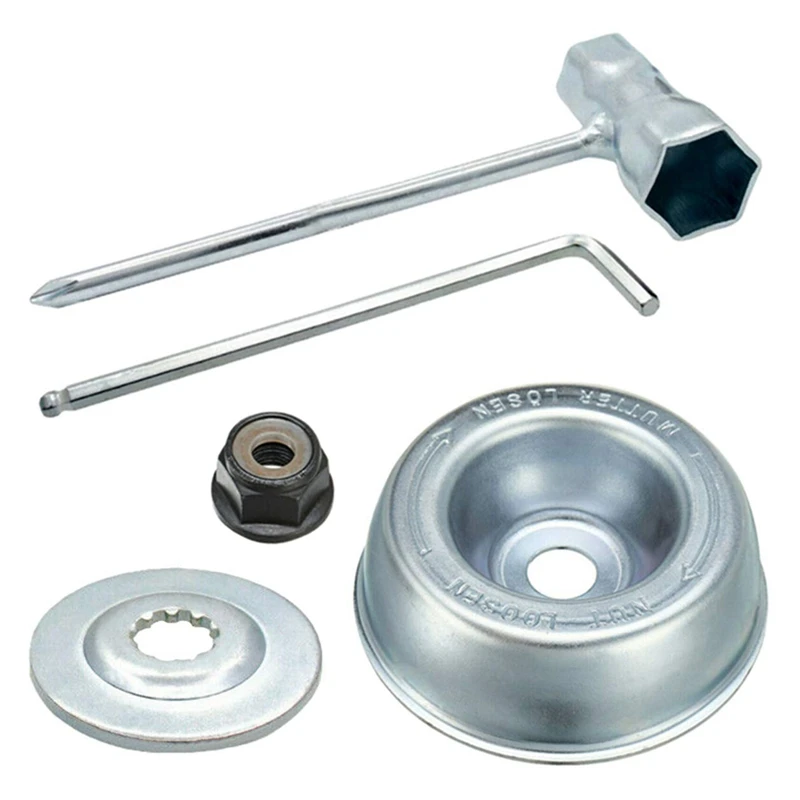 Suitable For Stihl FS55 FS56 FS70 FS80 FS83 FS85 FS90 FS100 FS110RX FS120 Blade Adapter Accessory Maintenance Kit 
Suitable For Stihl FS55 FS56 FS70 FS80 FS83 FS85 FS90 FS100 FS110RX FS120 Blade Adapter Accessory Maintenance Kit