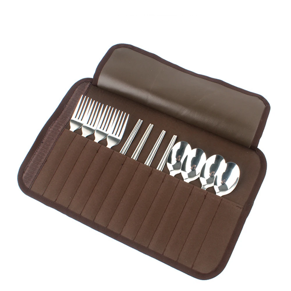 Camping Stainless Steel Tableware Kit Cutlery Set Fork Spoon Chospsticks Kitchen Utensil For Hiking Travel Outdoor Picnic
Camping Stainless Steel Tableware Kit Cutlery Set Fork Spoon Chospsticks Kitchen Utensil For Hiking Travel Outdoor Picnic