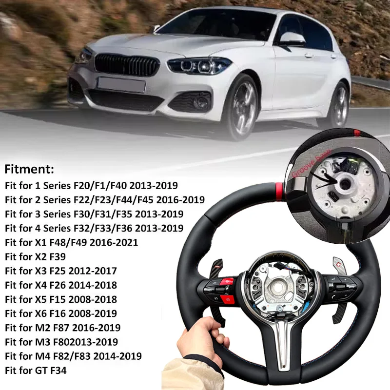 Для BMW F30 F31 F34 F10 F11 F07 F20 F21 F22 F23 F32 F06 F12 F01 F02 1 3 5 7 серии кожаное рулевое колесо гоночное колесо
Для BMW F30 F31 F34 F10 F11 F07 F20 F21 F22 F23 F32 F06 F12 F01 F02 1 3 5 7 серии кожаное рулевое колесо гоночное колесо