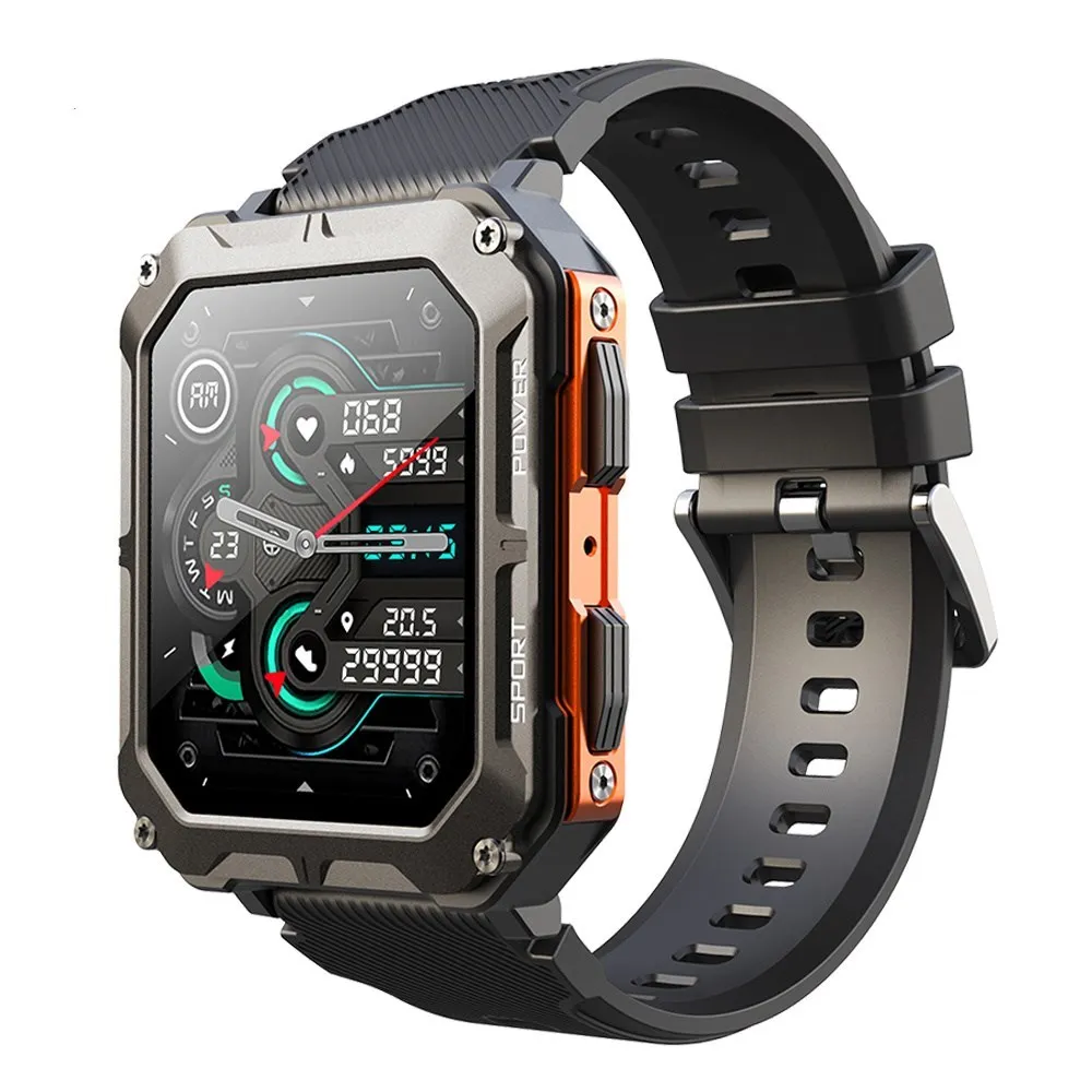 

2023 New Smart Watch Men Sport Smartwatch C20Pro IP68 Waterproof Bluetooth Call 35 Days Standby 123 Sport Modes HD Screen Sale