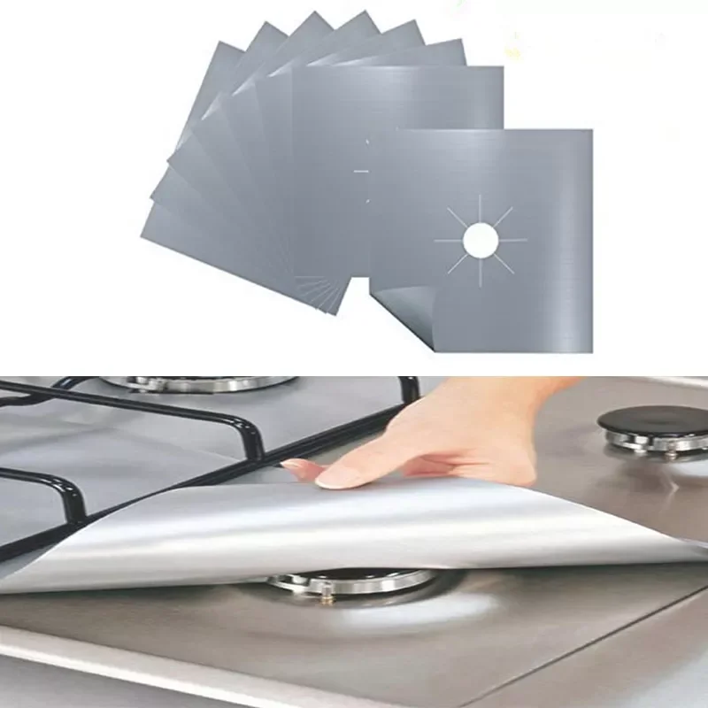 4 Pcs Gas Stove Protector Stove Protector Cover Liner Stove Cooker Clean Mat Stovetop Burner Liner Protector Kitchen Accessories
4 Pcs Gas Stove Protector Stove Protector Cover Liner Stove Cooker Clean Mat Stovetop Burner Liner Protector Kitchen Accessories