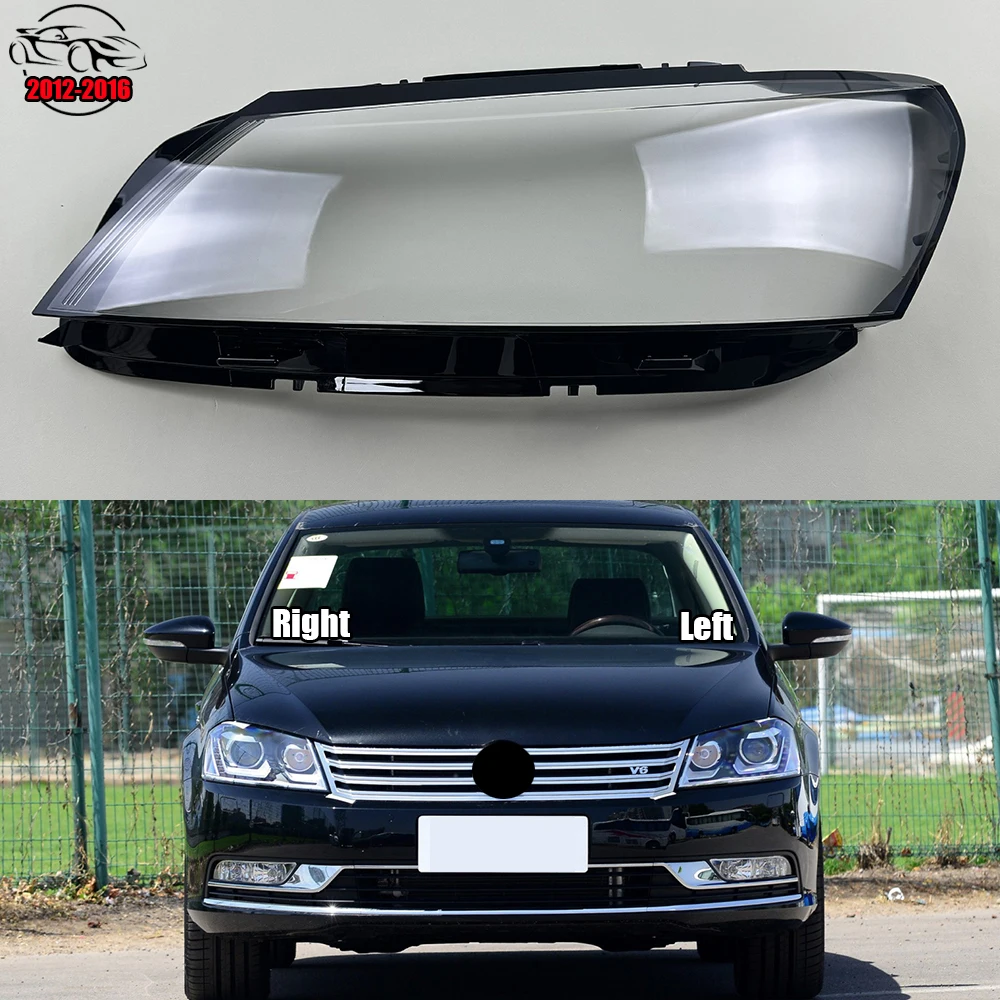 Для Volkswagen VW Passat B7 Magotan B7L 2012-2016 Автомобильная передняя фара стеклянный налобный