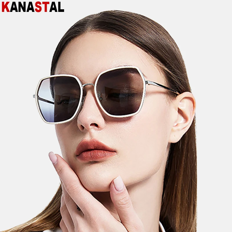 Women's Polarized Sunglasses Metal Polygon Eyeglasses Frames Anti UV Sun Glasses Travel Driving Sports Beach Men Shade Eyewear
Women's Polarized Sunglasses Metal Polygon Eyeglasses Frames Anti UV Sun Glasses Travel Driving Sports Beach Men Shade Eyewear