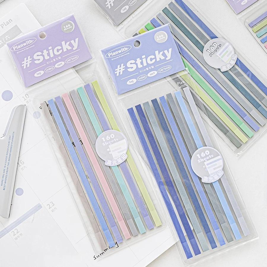 1pcs Color Slim Index Stickers Set 300/160 Sheets PET Memo Sticky Notes Tag Label Book Marker Office School FC7334
1pcs Color Slim Index Stickers Set 300/160 Sheets PET Memo Sticky Notes Tag Label Book Marker Office School FC7334