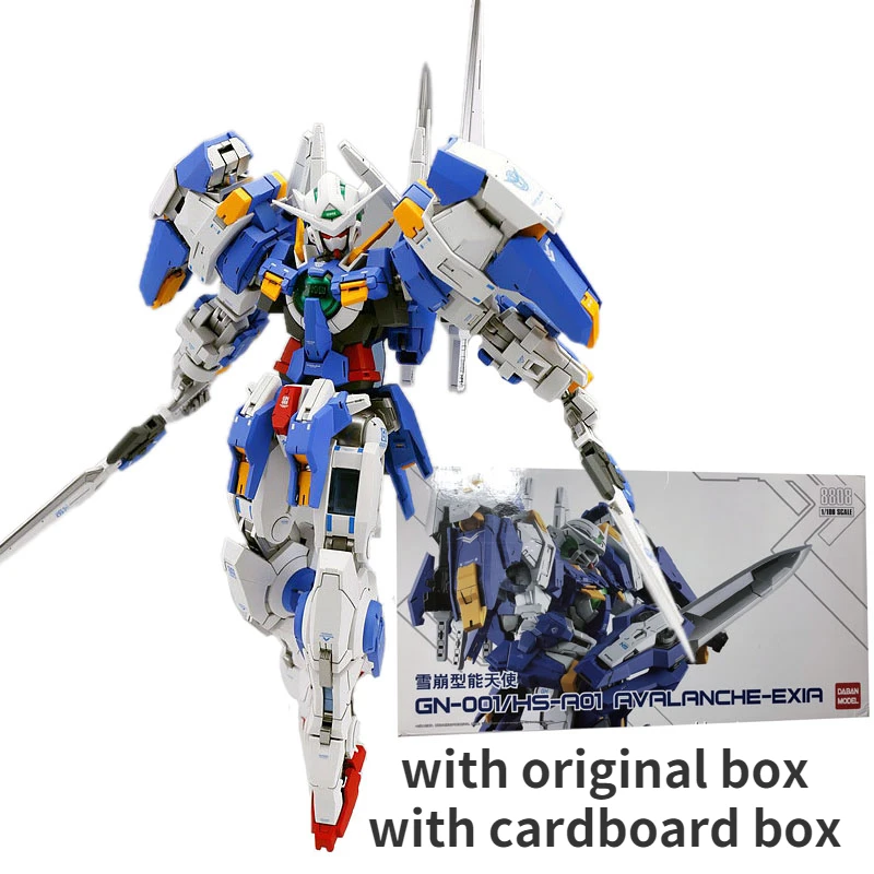 Daban 8808 Japanese Anime Gunpla Mobile suit 1/100 MG MB Model Avalanche Exia GN-001 Action Figure assembled Robot original box
Daban 8808 Japanese Anime Gunpla Mobile suit 1/100 MG MB Model Avalanche Exia GN-001 Action Figure assembled Robot original box