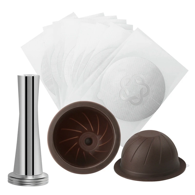 Многоразовые капсулы для кофе капсулы для Nespresso Vertuoline GCA1 и Delonghi ENV135 многоразовые фильтры дозирования + 100 шт. крышек из фольги
Многоразовые капсулы для кофе капсулы для Nespresso Vertuoline GCA1 и Delonghi ENV135 многоразовые фильтры дозирования + 100 шт. крышек из фольги