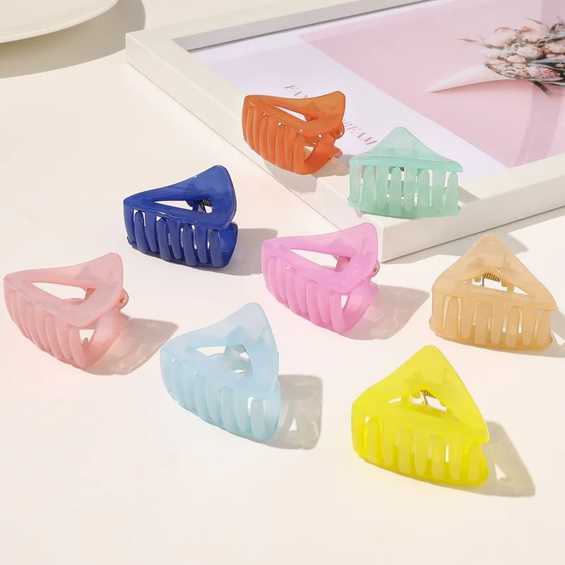 Candy Color Triangle Hair Claws Hairpins Pearl Hair Clips Barrettes Ponytail Girls Hair Accessories Banana Clip Shark Clip
Candy Color Triangle Hair Claws Hairpins Pearl Hair Clips Barrettes Ponytail Girls Hair Accessories Banana Clip Shark Clip