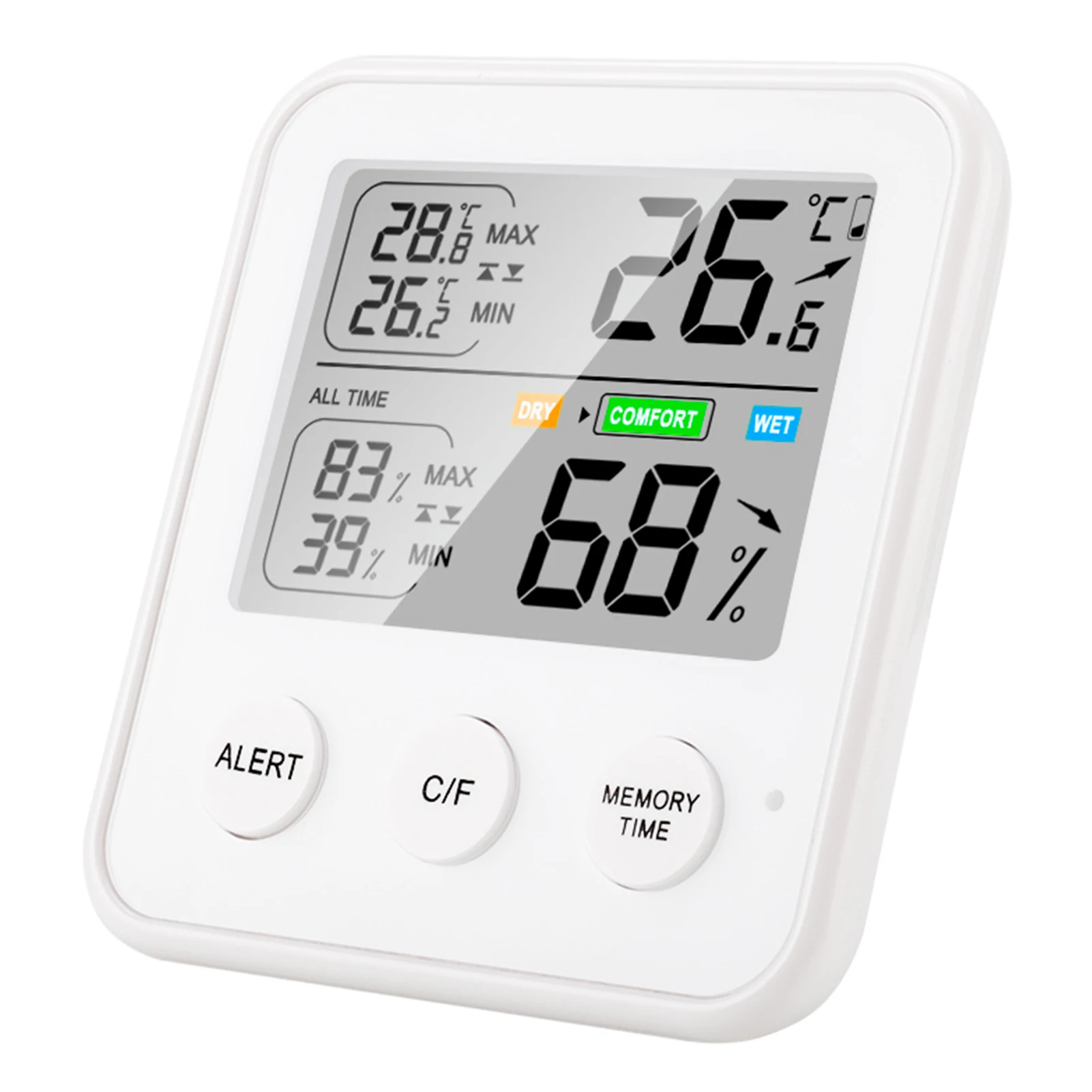 Room Thermometer Indoor Thermometer Hygrometer Humidity Meter Digital Hygrometer Thermometer Hight Accurate And Large LCD Displa
Room Thermometer Indoor Thermometer Hygrometer Humidity Meter Digital Hygrometer Thermometer Hight Accurate And Large LCD Displa