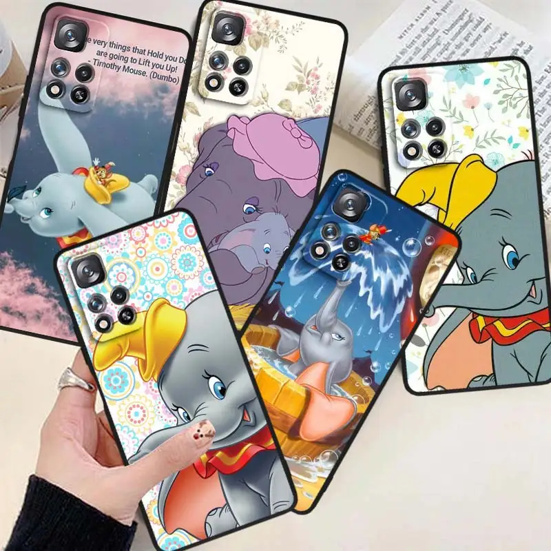 Disney Dumbo Cartoon Phone Case For Xiaomi Redmi Note 12 11E 11S 11 11T 10 10S 9 9T Trubo Pro Speed Plus 5G Black Cover
Disney Dumbo Cartoon Phone Case For Xiaomi Redmi Note 12 11E 11S 11 11T 10 10S 9 9T Trubo Pro Speed Plus 5G Black Cover