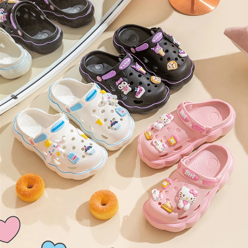 Sanrio Adult Sandals Slippers Anti-Slip Shoes Soft Comfortable Indoor and Outdoor Beach Cute Cartoon Anime Stylish Gift Girlish
Sanrio Adult Sandals Slippers Anti-Slip Shoes Soft Comfortable Indoor and Outdoor Beach Cute Cartoon Anime Stylish Gift Girlish