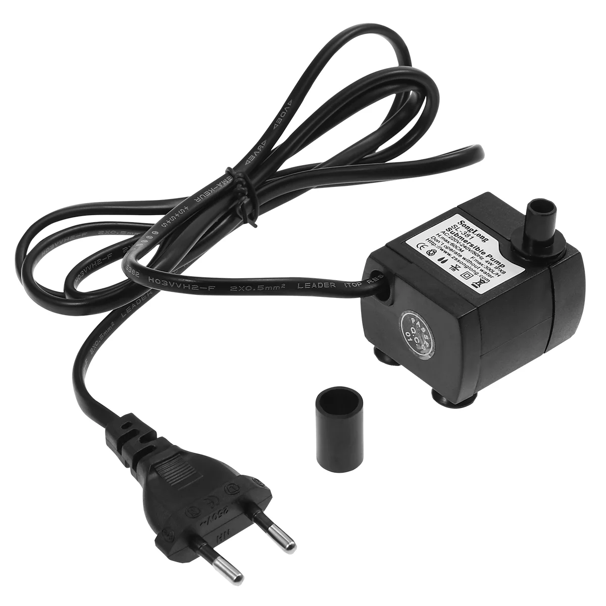 UEETEK 300L/H 4W Submersible Pump Ultra Quiet For Pond Aquarium Fish Tank Fountain (Plug) 
UEETEK 300L/H 4W Submersible Pump Ultra Quiet For Pond Aquarium Fish Tank Fountain (Plug)