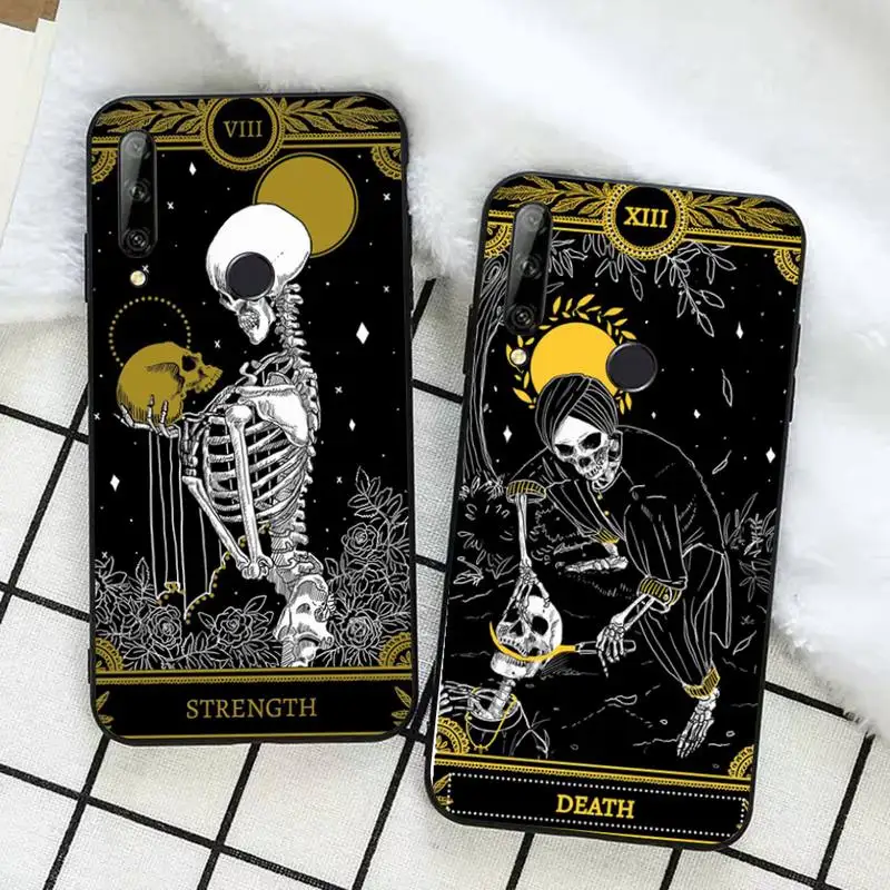 Death Tarot Cards Phone Case for Huawei Honor 10 i 8X C 5A 20 9 10 30 lite pro Voew 10 20 V30
Death Tarot Cards Phone Case for Huawei Honor 10 i 8X C 5A 20 9 10 30 lite pro Voew 10 20 V30