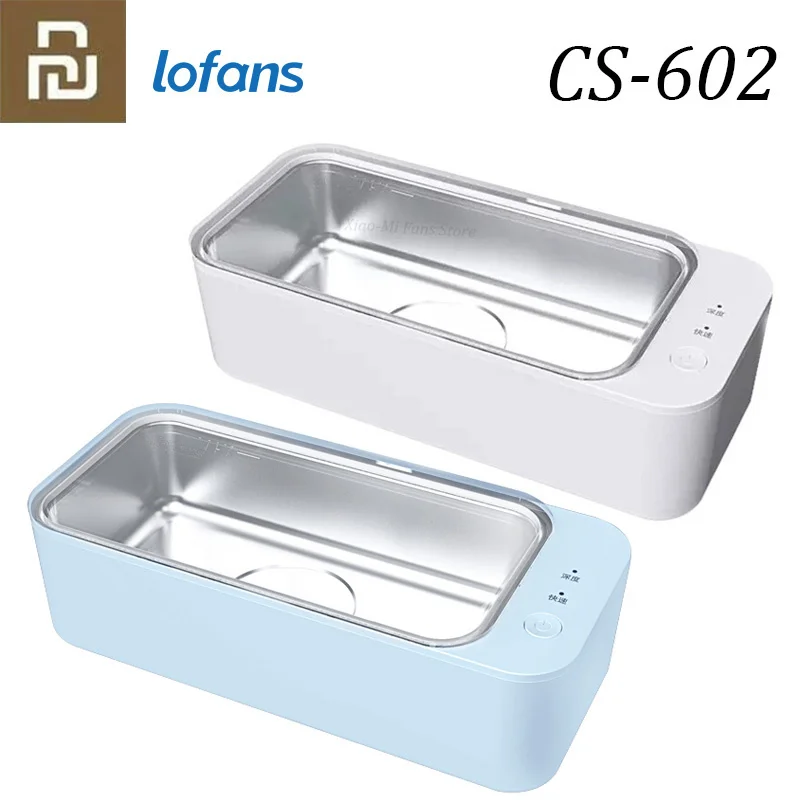 

Youpin Lofans CS-602 Ultrasonic Cleaning Machine High Frequency Vibration Wash Cleaner Youpin Washing Jewelry Glasses Watch