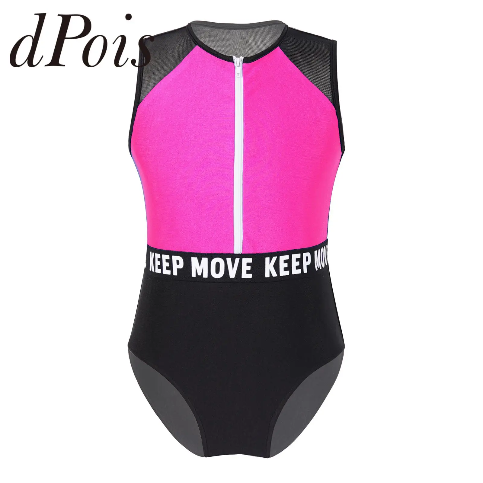 Kids Girls Gymnatics Leotard Sleeveless Mesh Patchwork Ballet Dance Jumpsuit Childs Althetic Sport Bodysuit Tracksuit Sportswear
Kids Girls Gymnatics Leotard Sleeveless Mesh Patchwork Ballet Dance Jumpsuit Childs Althetic Sport Bodysuit Tracksuit Sportswear