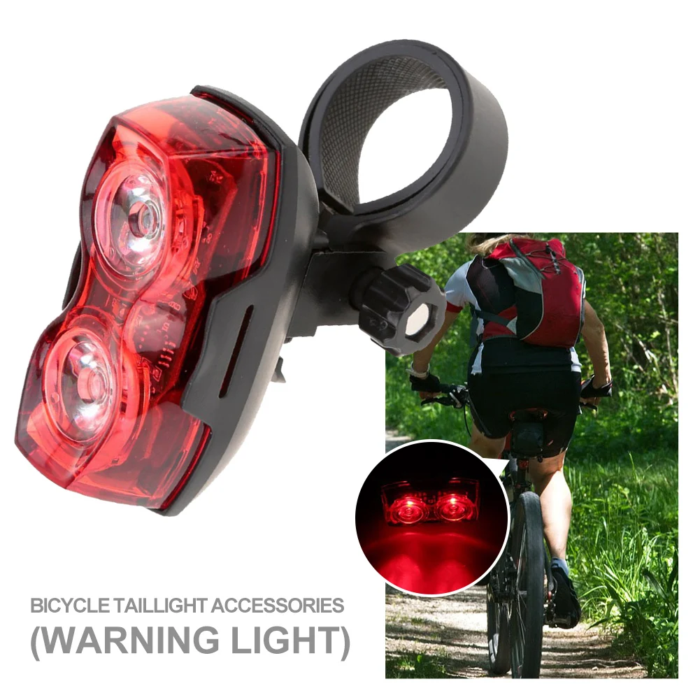 Long Lasting AAA Battery Powered Bike Tail Light Red LED Rear Light for Mountain Bikes Horizontal/Vertical Mount
Long Lasting AAA Battery Powered Bike Tail Light Red LED Rear Light for Mountain Bikes Horizontal/Vertical Mount