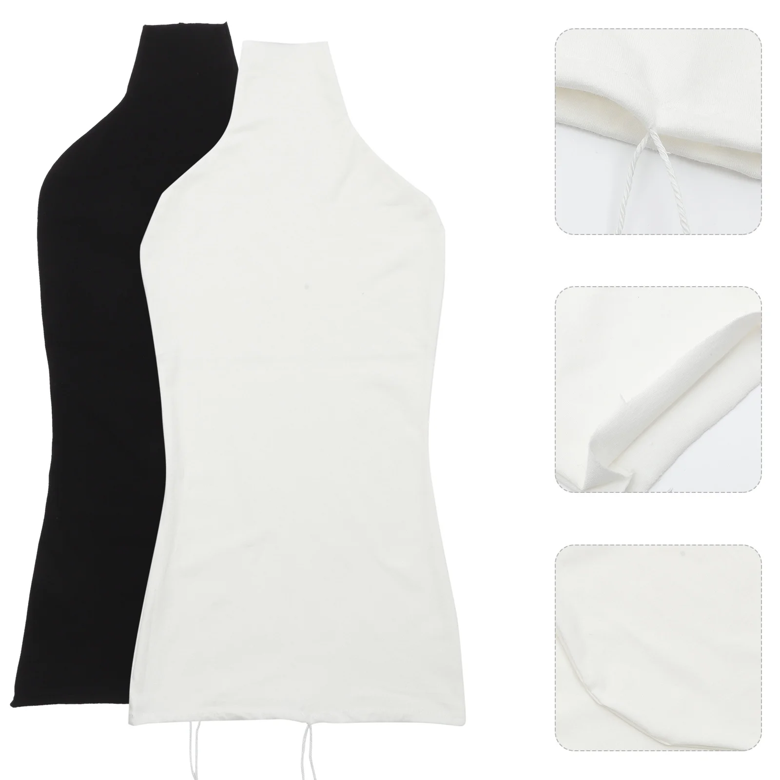 2 Pcs Black Outfits Manikin Body Female Dress Form Cover Stretchy Manican Bodies Clothes Mannequin Stretch Cover Mannequin Cover
2 Pcs Black Outfits Manikin Body Female Dress Form Cover Stretchy Manican Bodies Clothes Mannequin Stretch Cover Mannequin Cover