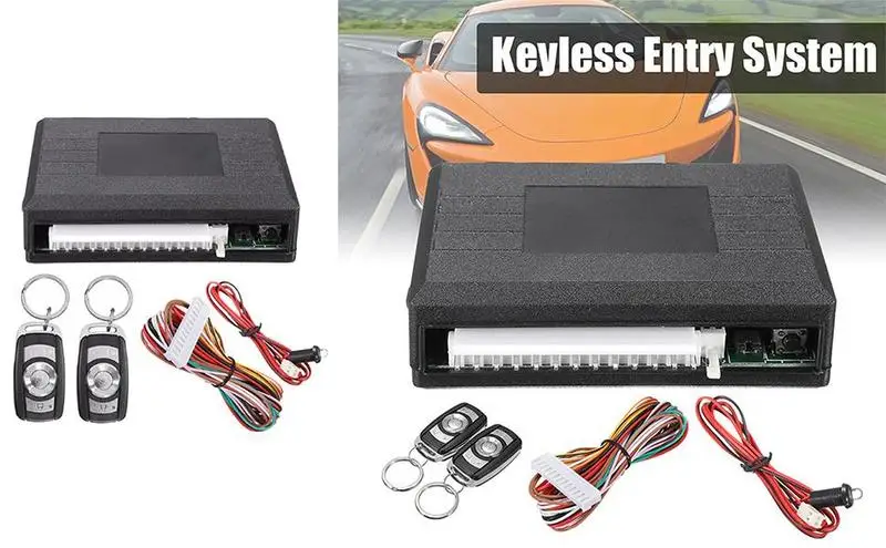 

Car Remote Central Door Lock Keyless Control Kit 12V Security Anti Theft Alarm Systems With Keyless Entry Remote Control for car