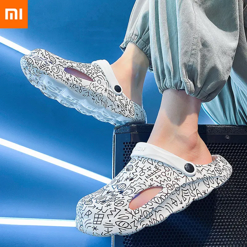 Xiaomi Men Sandals Shoes EVA Lightweight Sandles Unisex Shoes for Summer Beach Beach Flip Flop Breathable Soft Bottom
Xiaomi Men Sandals Shoes EVA Lightweight Sandles Unisex Shoes for Summer Beach Beach Flip Flop Breathable Soft Bottom
