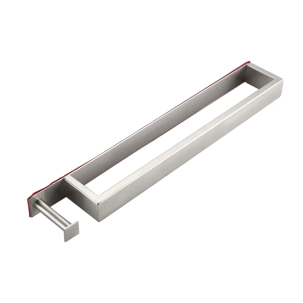 Storage No Drilling Stainless Steel Vertical Multi Use Towel Holder Bathroom Rail With Hook Kitchen Self Adhesive Wall Mounted
Storage No Drilling Stainless Steel Vertical Multi Use Towel Holder Bathroom Rail With Hook Kitchen Self Adhesive Wall Mounted