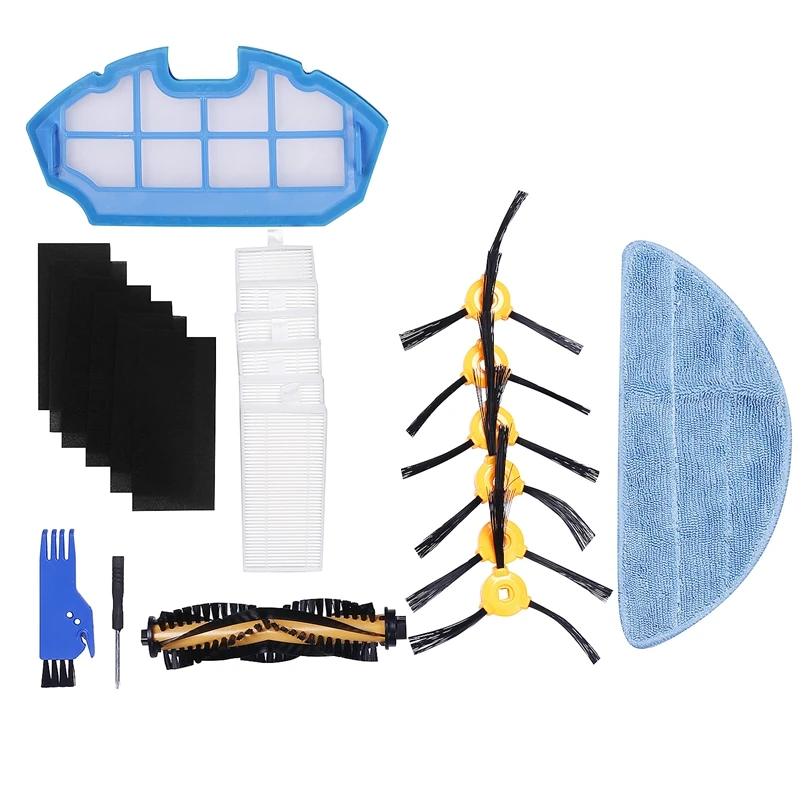 Replacement Parts Accessories for Yeedi K700 Robot Vacuum Cleaner Filters, Brushes, Mop and Screen
Replacement Parts Accessories for Yeedi K700 Robot Vacuum Cleaner Filters, Brushes, Mop and Screen