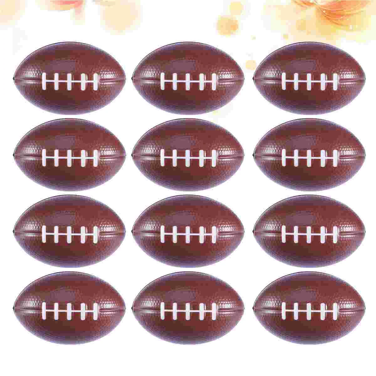12 PCS Small Rugby Sponge Ball Decompression Toys Mini Sports Balls Childrens PU Football
12 PCS Small Rugby Sponge Ball Decompression Toys Mini Sports Balls Childrens PU Football