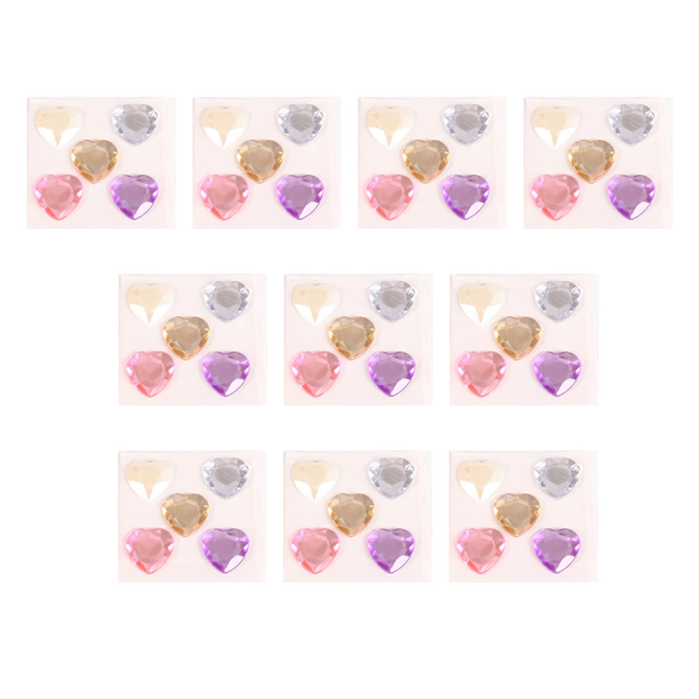1/2/3/5 Heart Rhinestone Stickers Acrylic Crystal Gems Self-Adhesive Embellishments Scrapbooking DIY Crafts Assorted Color3
1/2/3/5 Heart Rhinestone Stickers Acrylic Crystal Gems Self-Adhesive Embellishments Scrapbooking DIY Crafts Assorted Color3