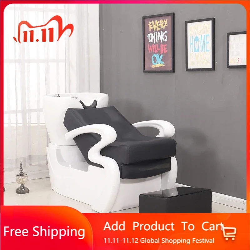 Spa Beauty Salon Shampoo Chair Hairdresser Decor Professional Salon Chair For Washing Hair Sink Stoelen Furniture Salon XY50SC
Spa Beauty Salon Shampoo Chair Hairdresser Decor Professional Salon Chair For Washing Hair Sink Stoelen Furniture Salon XY50SC