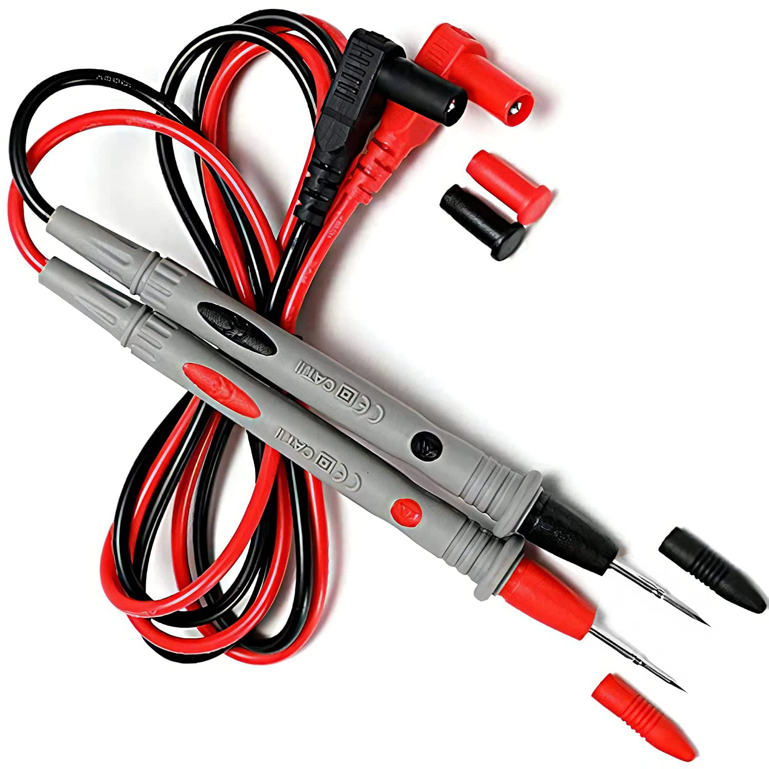 1 Pair Digital Multimeter Probe Soft-silicone-wire Needle-tip Universal Test Leads With Alligator Clip Tester Multimetro Part
1 Pair Digital Multimeter Probe Soft-silicone-wire Needle-tip Universal Test Leads With Alligator Clip Tester Multimetro Part