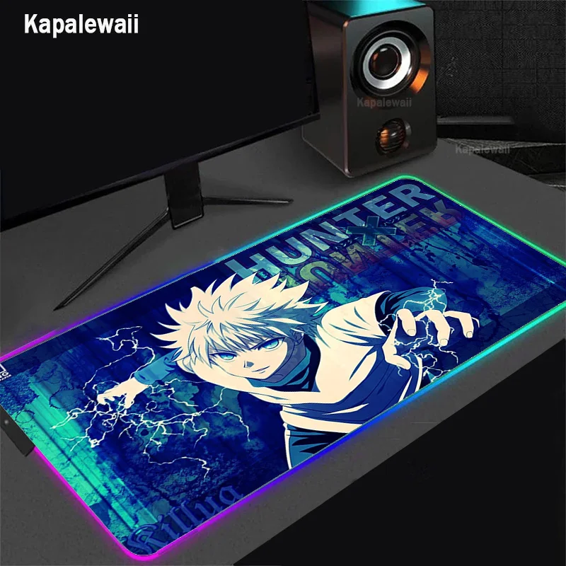 Настольный коврик Hunter X Hunter, игровой коврик для мыши RGB, большой коврик для мыши, игровые аксессуары для ПК XXL, компьютерный коврик для клавиатуры и настольного компьютера, коврики для мыши в стиле аниме
Настольный коврик Hunter X Hunter, игровой коврик для мыши RGB, большой коврик для мыши, игровые аксессуары для ПК XXL, компьютерный коврик для клавиатуры и настольного компьютера, коврики для мыши в стиле аниме