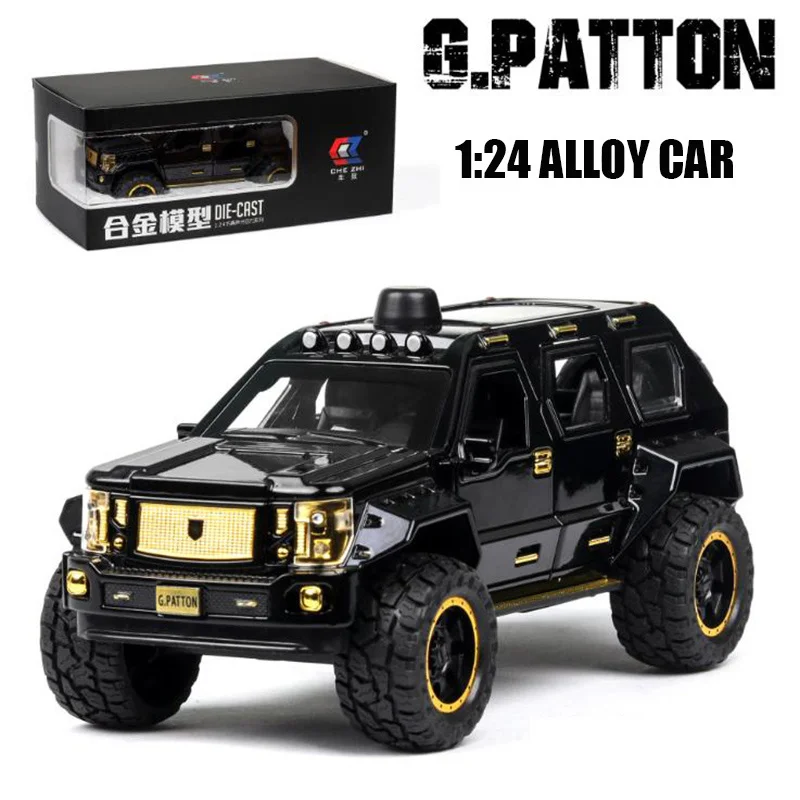 1:32 G PATTON SUV Diecasts & Toy Vehicles Car Model With Sound Light Collection Car Toys For Boy Children Gift Christmas
1:32 G PATTON SUV Diecasts & Toy Vehicles Car Model With Sound Light Collection Car Toys For Boy Children Gift Christmas