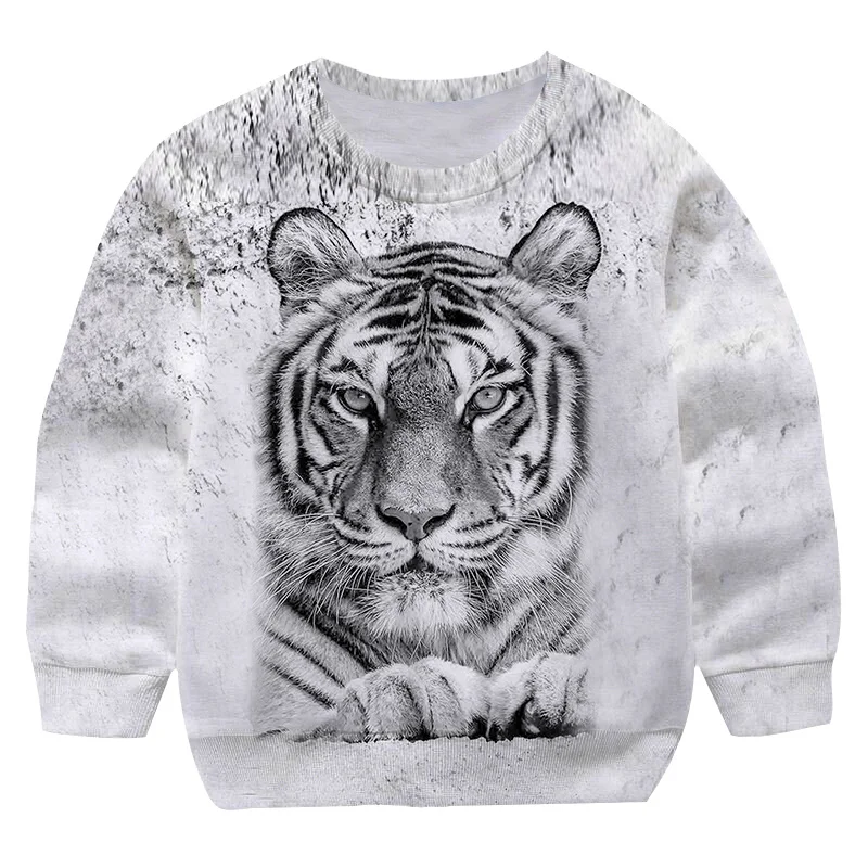 Kids Boys Tiger Sweatshirt Toddler Baby Round Collar Cotton Long Sleeve Sweatshirt Clothes Print 3D Pullover Hip Hop Street Wear
Kids Boys Tiger Sweatshirt Toddler Baby Round Collar Cotton Long Sleeve Sweatshirt Clothes Print 3D Pullover Hip Hop Street Wear