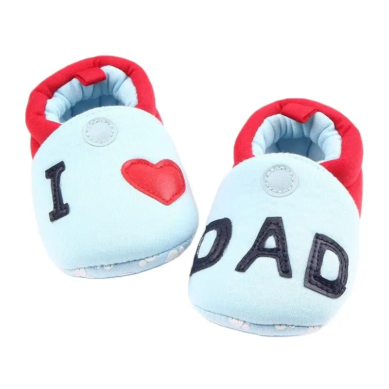 New Arrival Toddler Newborn Baby Boys Girls Crib Shoes Infant Soft Sole Non-slip Letter Print I Love MOM/DAD Baby Couple Shoes
New Arrival Toddler Newborn Baby Boys Girls Crib Shoes Infant Soft Sole Non-slip Letter Print I Love MOM/DAD Baby Couple Shoes