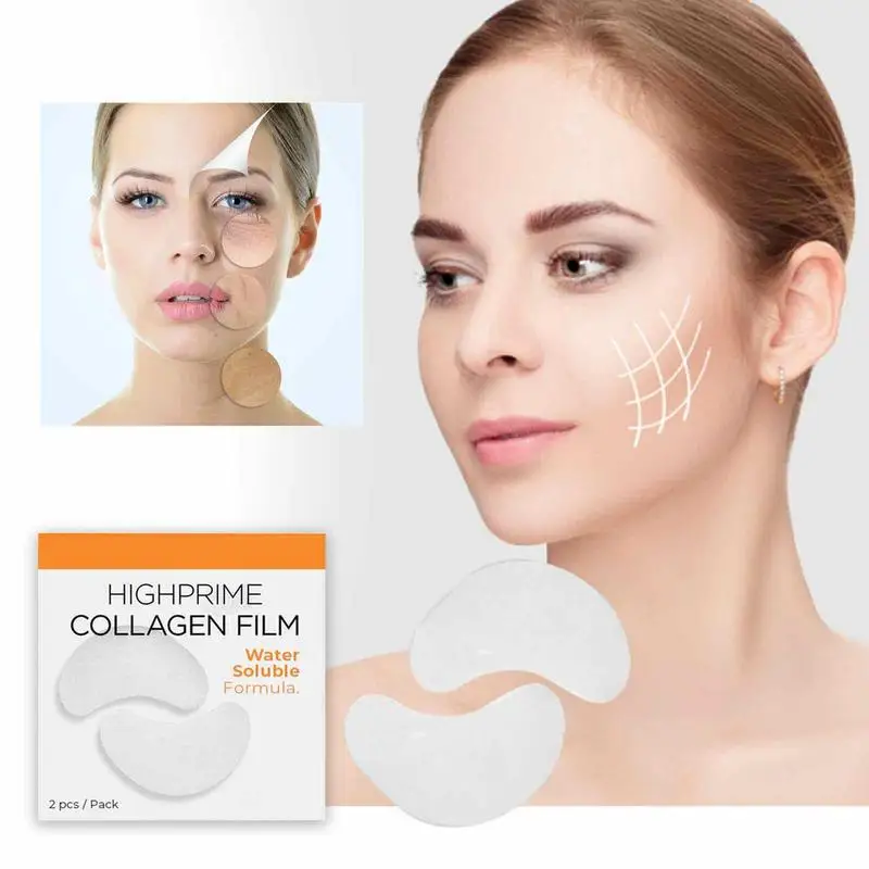 2 Pcs Water Soluble Eye Films Crystal Collagen Gel Eye Patches Moisturizing Remove Wrinkles Dark Circles Eye Skin Care TSLM1
2 Pcs Water Soluble Eye Films Crystal Collagen Gel Eye Patches Moisturizing Remove Wrinkles Dark Circles Eye Skin Care TSLM1