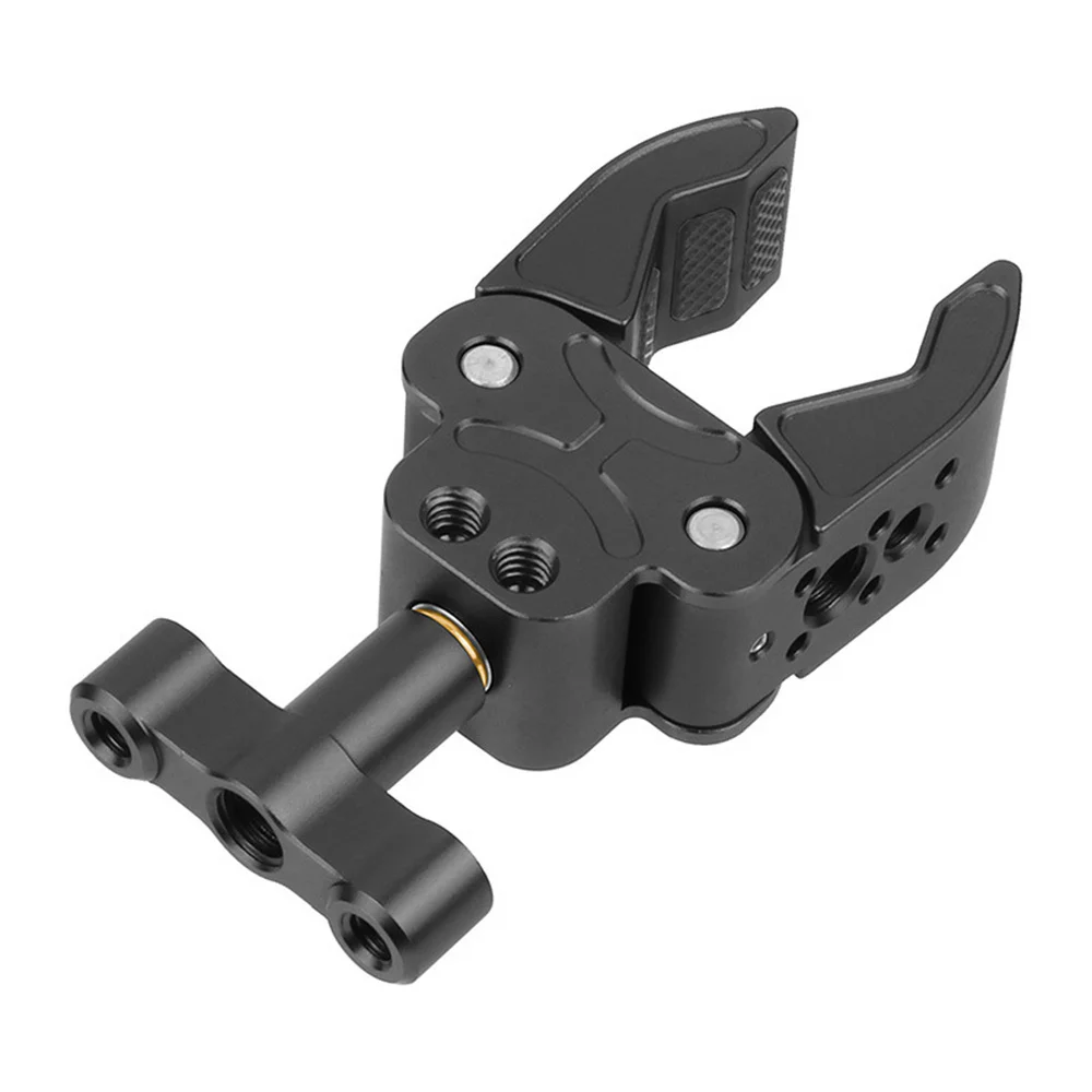 Aluminum Camera Clamp Magic Arm Super Clamp With 1/4" 3/8" Screw Adapter for Gopro/DSLR Mount Monitor Photography Light Gimbal
Aluminum Camera Clamp Magic Arm Super Clamp With 1/4" 3/8" Screw Adapter for Gopro/DSLR Mount Monitor Photography Light Gimbal