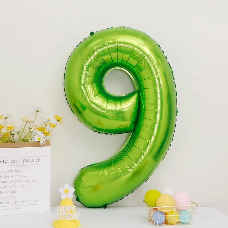 Зелёный цифровой шар YINLCENT 40 дюймов
Зелёный цифровой шар YINLCENT 40 дюймов