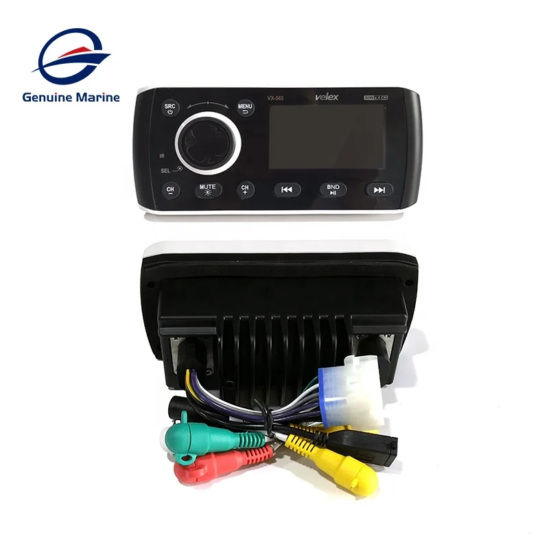 Genuine Marine New Marine Waterproof Stereo Receiver MP3 Player FM Radio For Boat With Controller
Genuine Marine New Marine Waterproof Stereo Receiver MP3 Player FM Radio For Boat With Controller