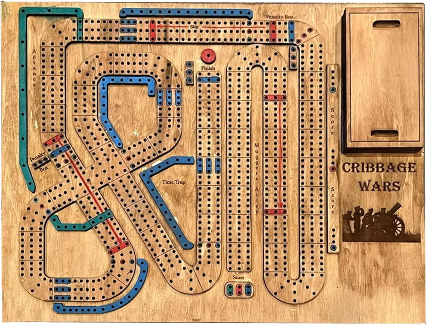 Набор настольных игр Cribbage прищепки для досок уникальная военная игра настольная