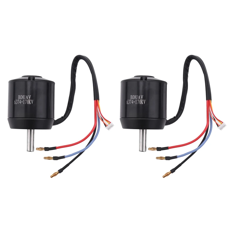 2X 6374 Brushless Motor Sensory Motor Motor Scooter Surf Car Motor Brushless Motor 170Kv
2X 6374 Brushless Motor Sensory Motor Motor Scooter Surf Car Motor Brushless Motor 170Kv