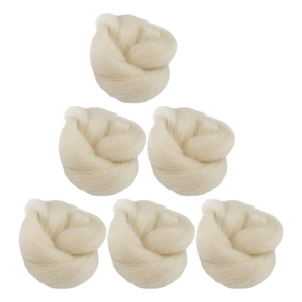 6 Pcs Wool Toe Separator Overlapping Supple Cushioning Sleeves Silicone Toe Sleeves Protector Anti-wear Sweat-absorbing
6 Pcs Wool Toe Separator Overlapping Supple Cushioning Sleeves Silicone Toe Sleeves Protector Anti-wear Sweat-absorbing