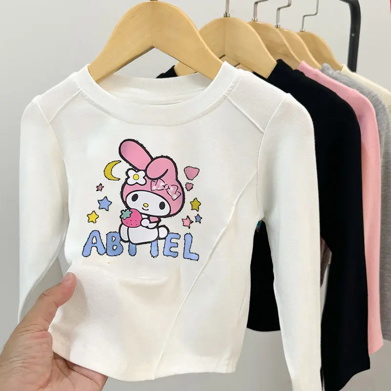 New Kawaii Sanrio Long-Sleeved My Melody Accessories Cute Cartoon Anime T-Shirt Warm Bottoms Autumn Winter Toys for Girls Gift
New Kawaii Sanrio Long-Sleeved My Melody Accessories Cute Cartoon Anime T-Shirt Warm Bottoms Autumn Winter Toys for Girls Gift