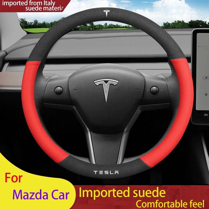 Suitable For Tesla Model 3 Model Y X S Special Suede Grip Covercar Anti-skid Steering Sweatproof And Warm Wheel Cover
Suitable For Tesla Model 3 Model Y X S Special Suede Grip Covercar Anti-skid Steering Sweatproof And Warm Wheel Cover