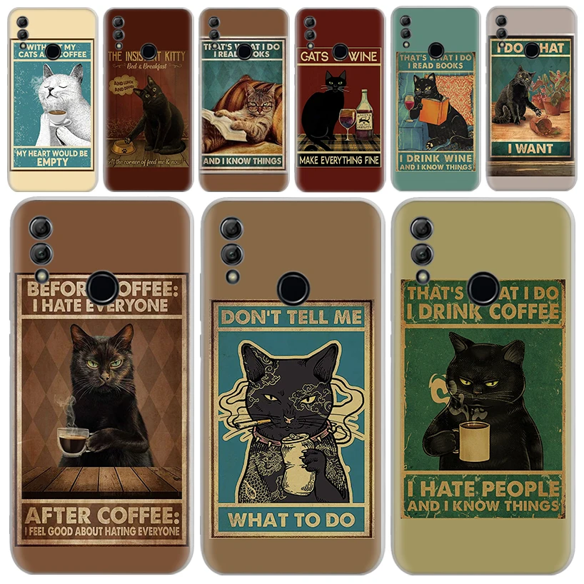 Забавный кот плакат Ежедневная жизнь прозрачный мягкий чехол для телефона Huawei Honor 10 Lite 9 20i 8S 8A 8X 9X 50 Y5 Y6 Y7 Y9S P Smart 2019 
Забавный кот плакат Ежедневная жизнь прозрачный мягкий чехол для телефона Huawei Honor 10 Lite 9 20i 8S 8A 8X 9X 50 Y5 Y6 Y7 Y9S P Smart 2019