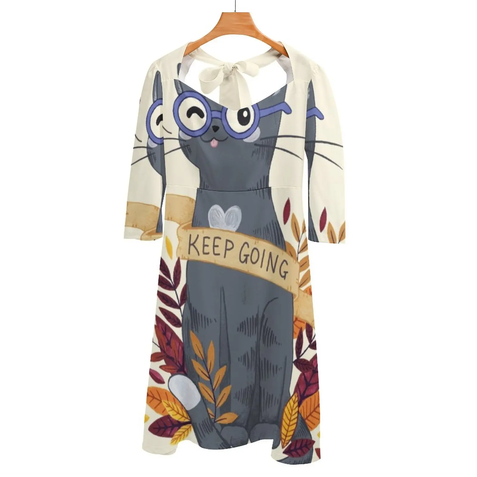 Keep Going Back Lacing Backless Dress Women Kawaii Square Collar Dress 6Xl Cat Kitty Keep Going Quote Quotes Inspiration
Keep Going Back Lacing Backless Dress Women Kawaii Square Collar Dress 6Xl Cat Kitty Keep Going Quote Quotes Inspiration