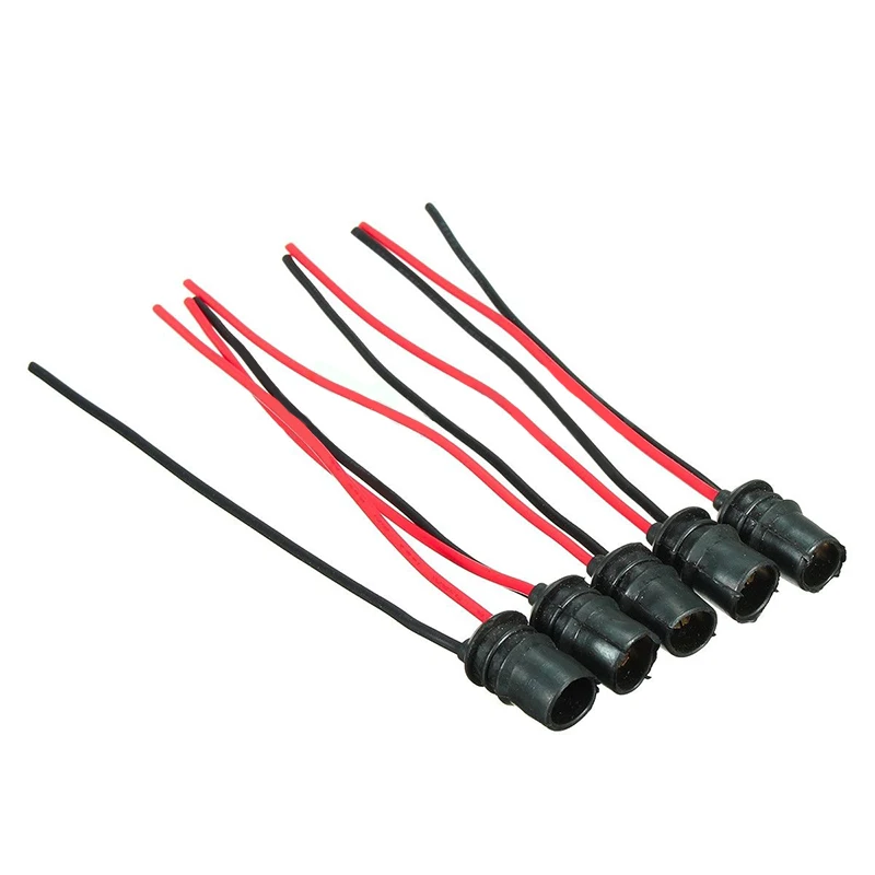 New Useful T10 Round Sockets Car For motorcycle Lamp Holder Light Bulb Round Socket T10 W5W 10pcs Auto Connector
New Useful T10 Round Sockets Car For motorcycle Lamp Holder Light Bulb Round Socket T10 W5W 10pcs Auto Connector