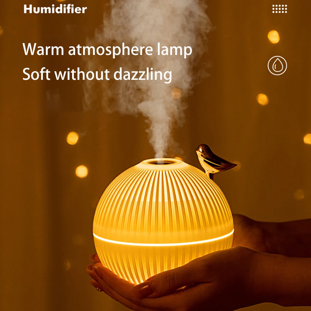 330ml USB Air Humidifier Ultrasonic Cool Mist Maker Warm LED Night Lamp for Home Kids Room Decor Aroma Diffuser Humidificador
330ml USB Air Humidifier Ultrasonic Cool Mist Maker Warm LED Night Lamp for Home Kids Room Decor Aroma Diffuser Humidificador