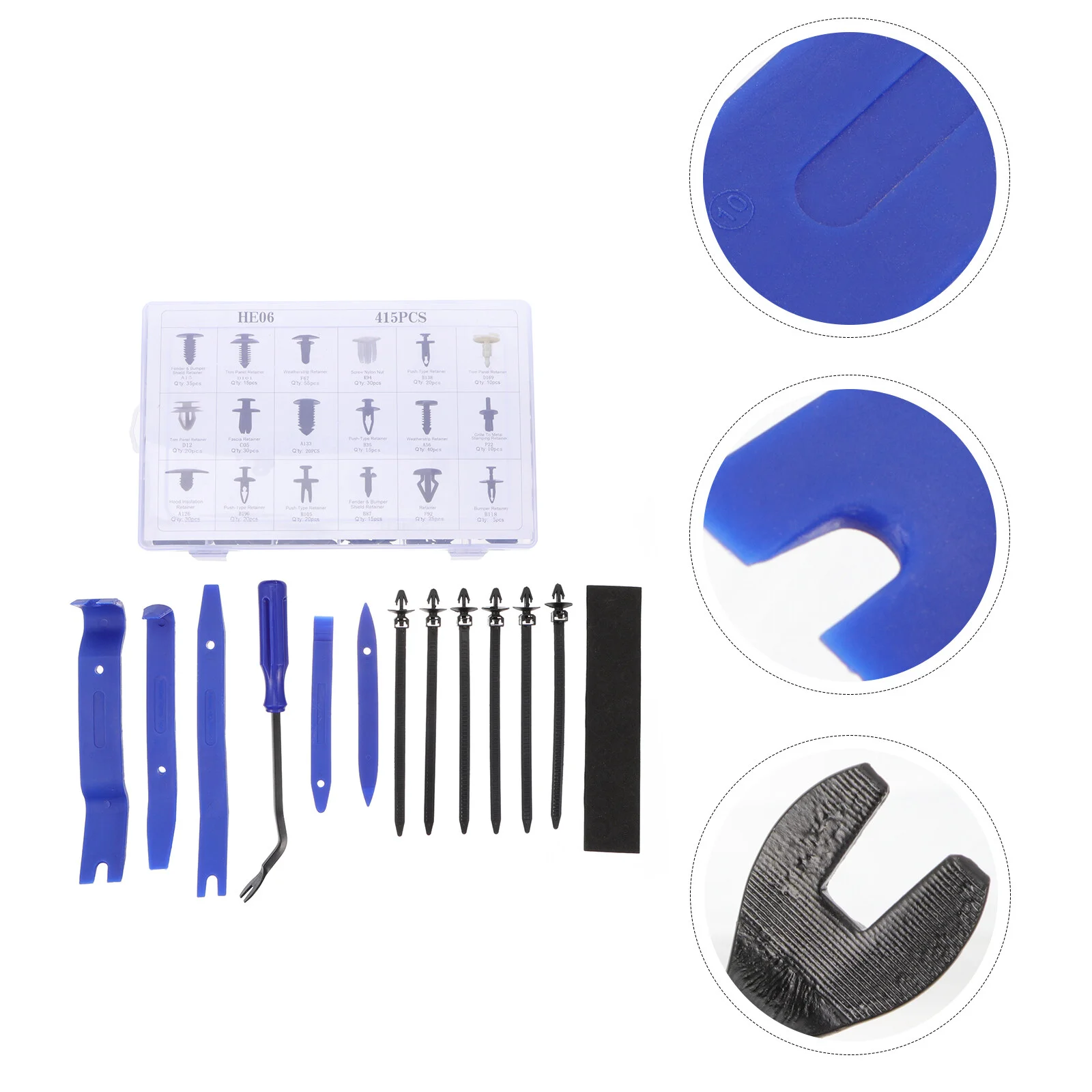 447 Pcs Fixed Buckle Car Fastener Clips Decorating Tools Auto Trim Push Pin Rivets Bumper
447 Pcs Fixed Buckle Car Fastener Clips Decorating Tools Auto Trim Push Pin Rivets Bumper
